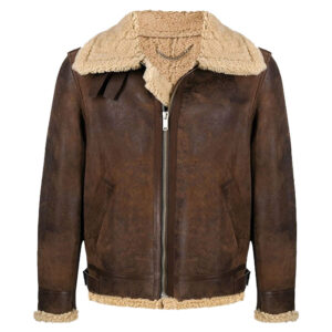 Golder Sheep Shearling Leather Jacket