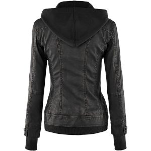 bomber jacket with hood